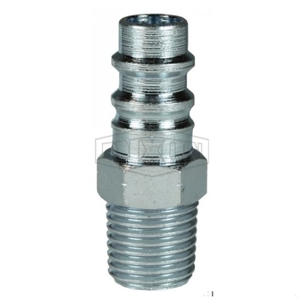 Dixon CJ Series High Flow Male Quick Disconnect Pneumatic Plug, 1/2-14 Nominal, Quick Disconnect Plug x NP CJ3M4 - main